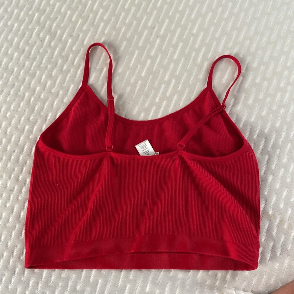 Red crop top - Picture 2 of 2